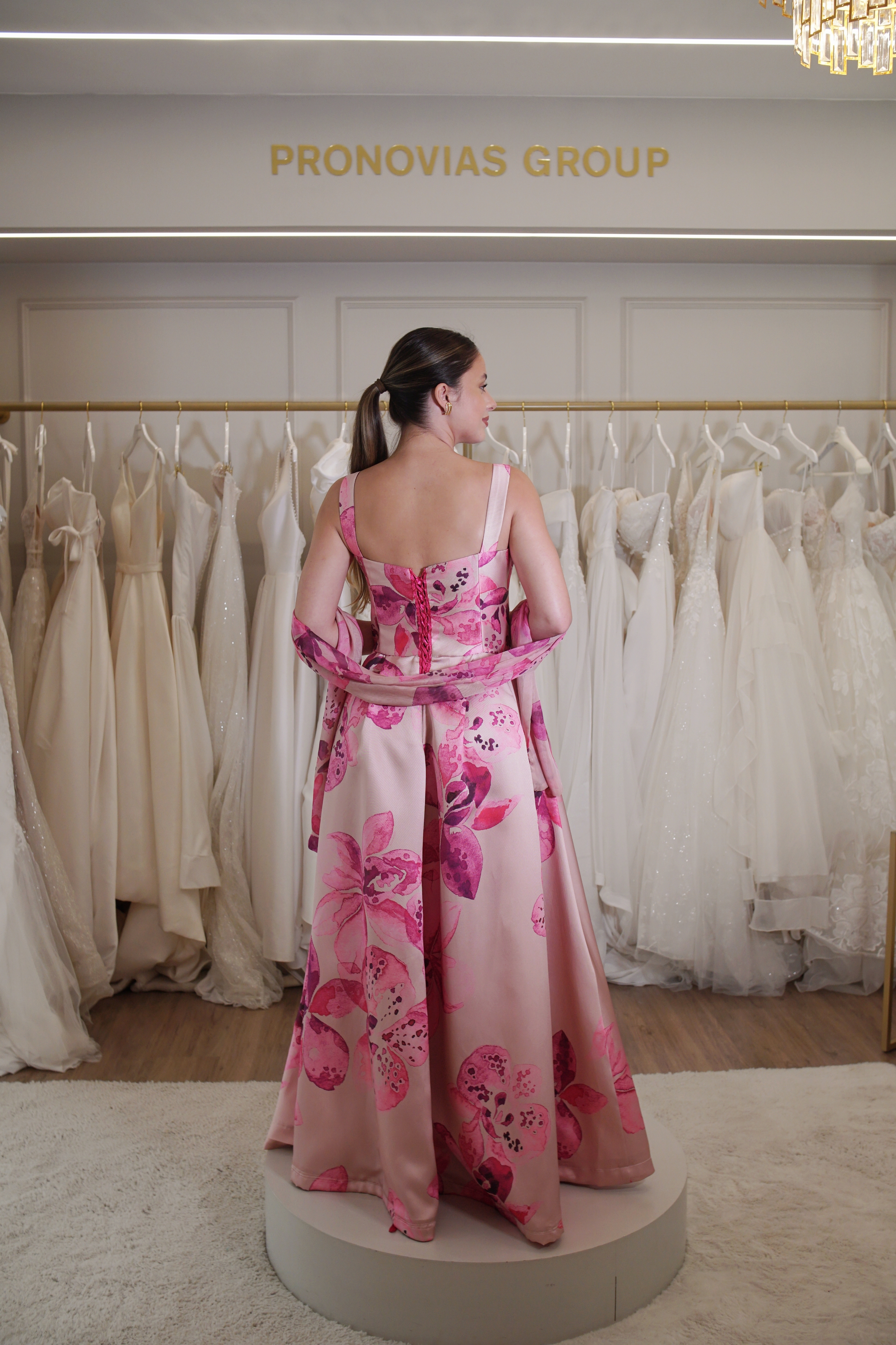 Vestido Rosé Estampado
