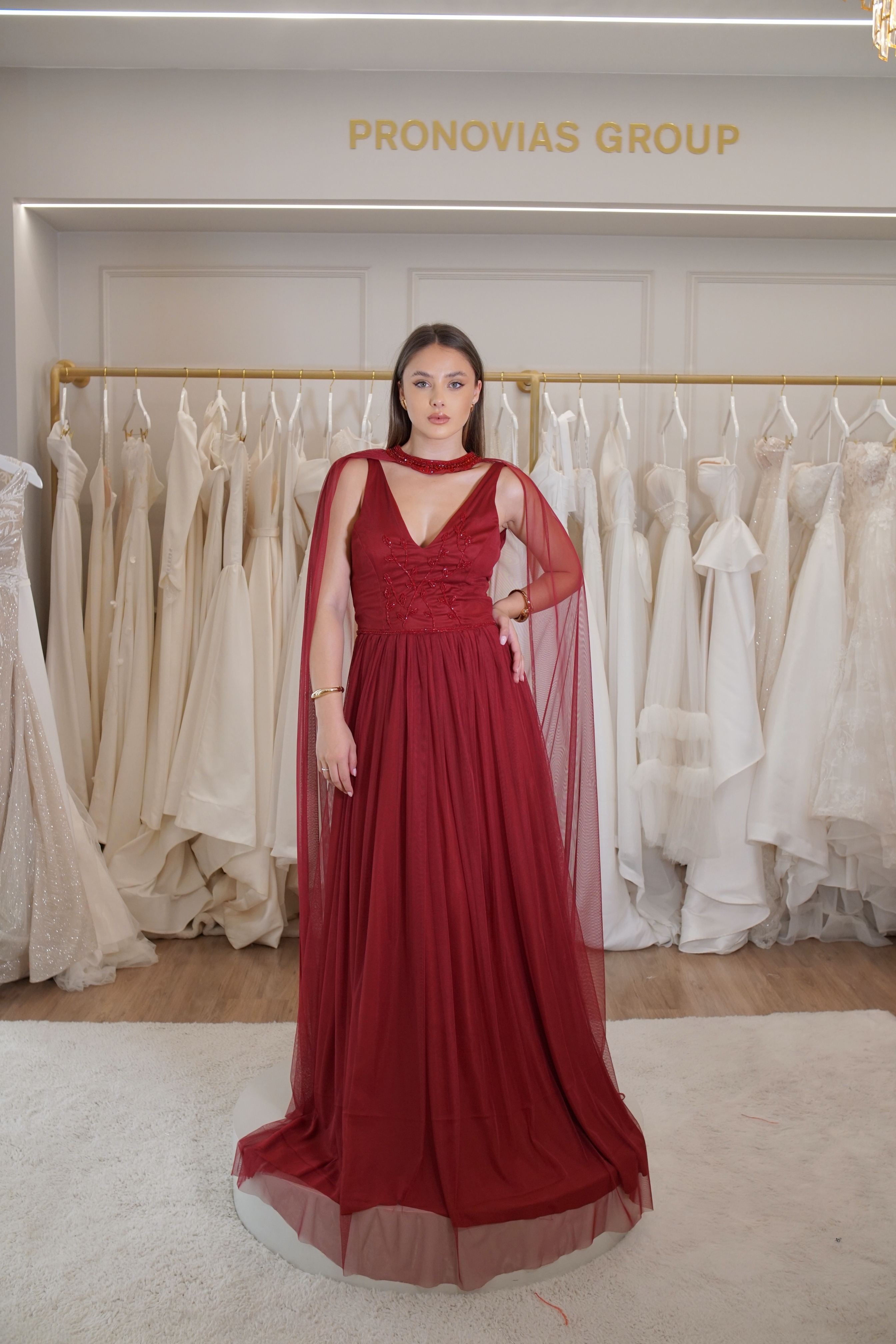 Vestido Marsala